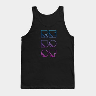 REBOOT Stacked Neon Tank Top